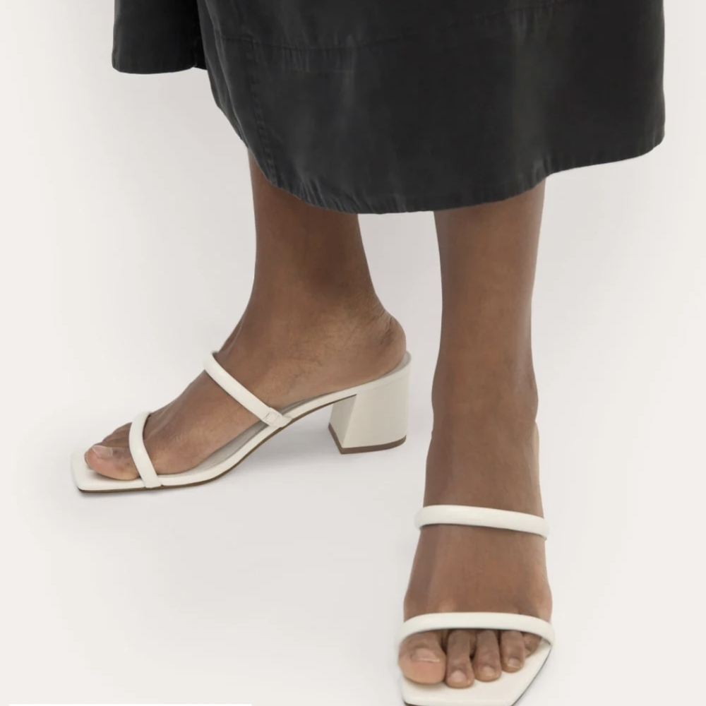 EVERLANE The Doulble Strap Heel